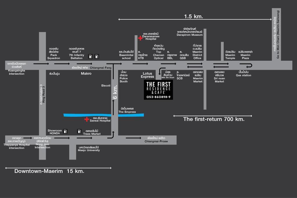 First Residence Mae Rim Bagian luar foto